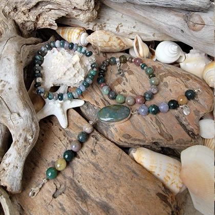 Indian Agate And Bloodstone Natural Healing..